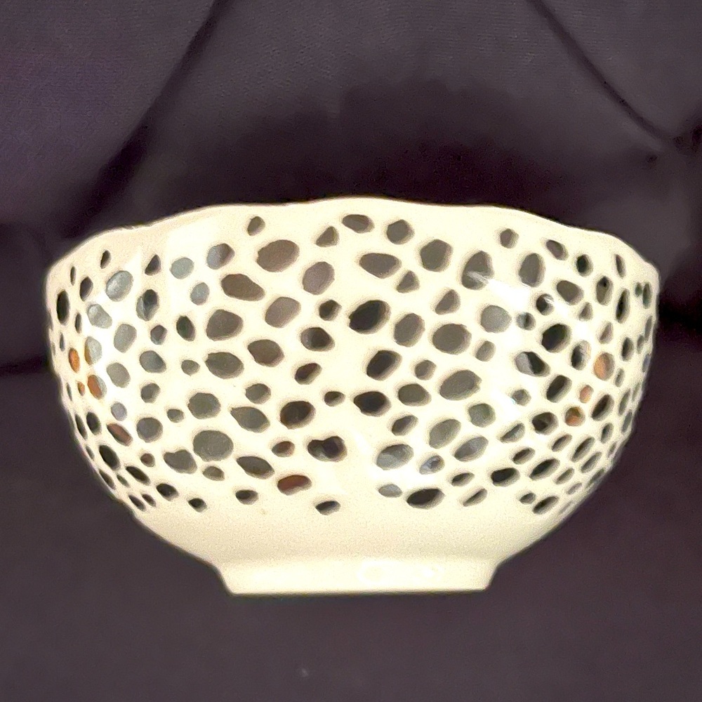 Mary Square Mini Dot Cheetah Print Bowl Dish